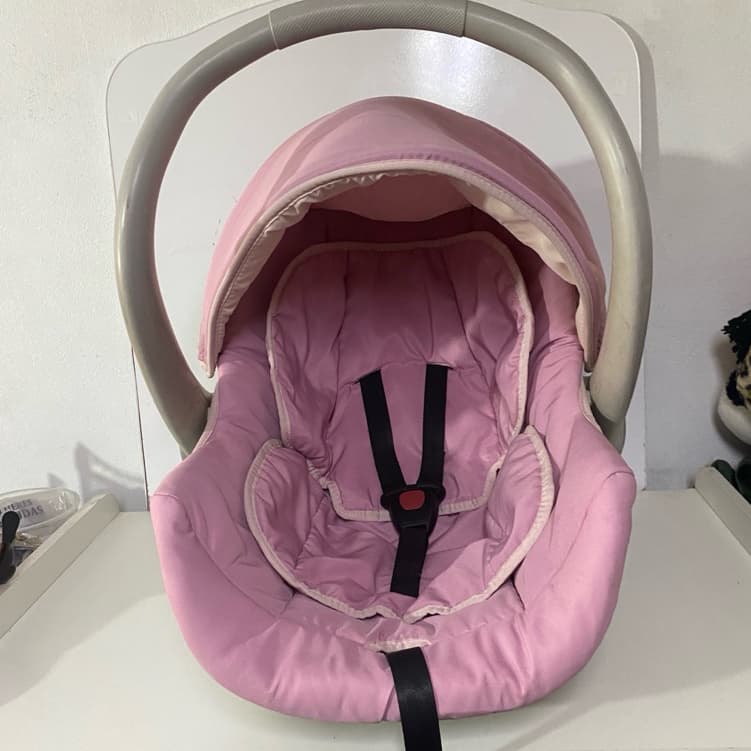 Bebê Conforto Galzerano Rosa Seminovos Bom Buá