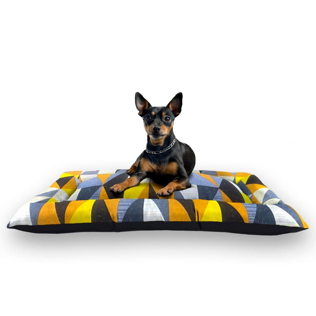 Colchonete Caminha Pet Cães Gatos Impermeável Geométrica P