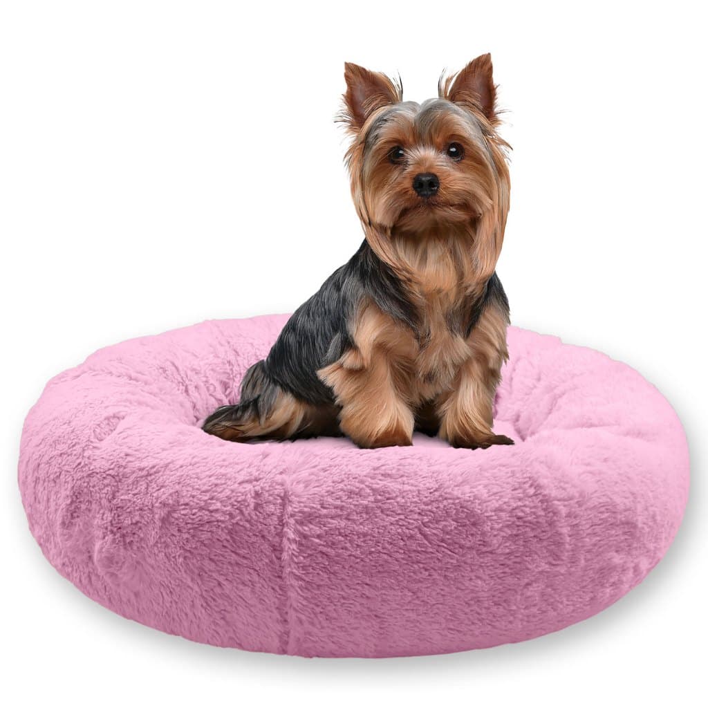 Cama Pet Caminha Nuvem Redonda Pelúcia Ninho Gatos E Cachorros - Tamanho P - Queima de Estoque