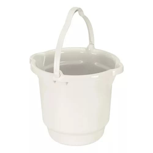 Balde 15L Branco Off White Bege Linha Baby Sanremo