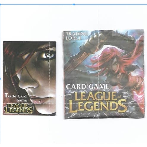 Kit 40 Card Game Premium LEAGUE OF LEGENDS 10 Pacotinhos MEGA PROMOÇÃO / QUEIMA DE ESTOQUE
