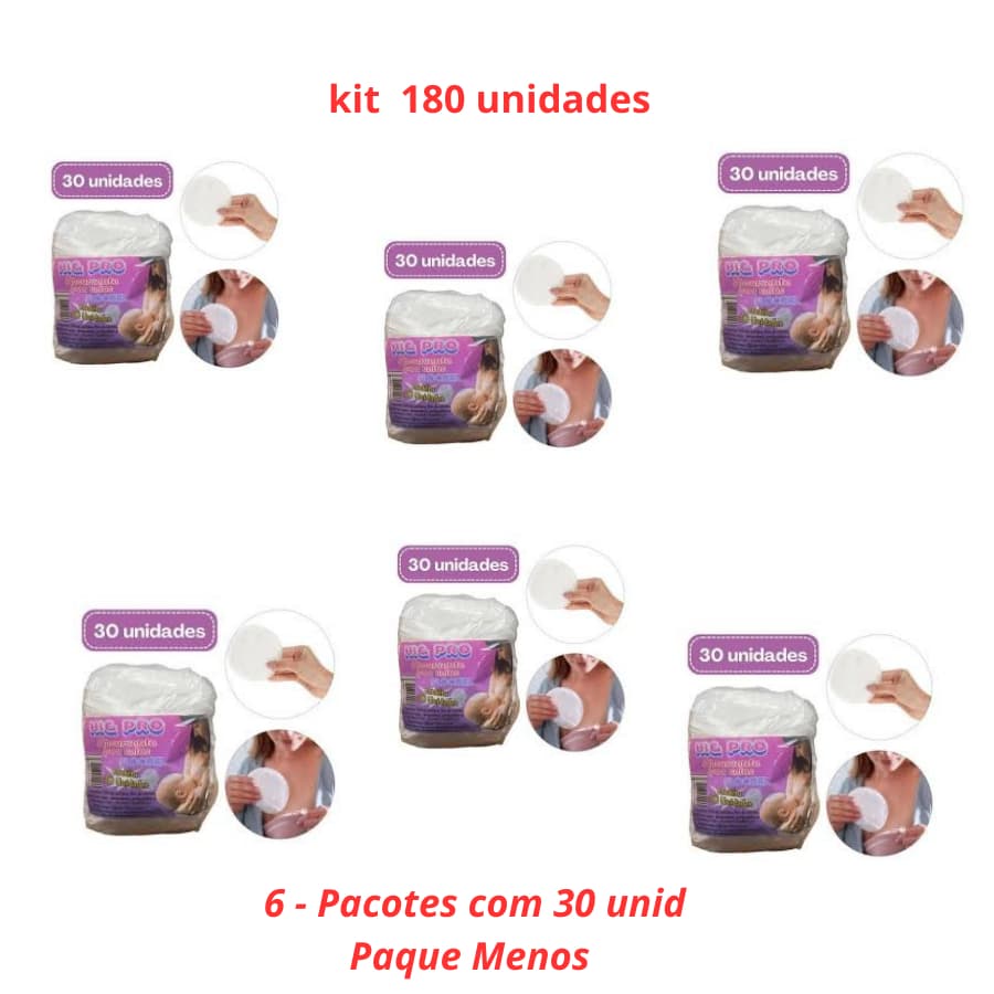 ABSORVENTE PARA SEIOS ( 180 UNIDADES  )  HIGPRO