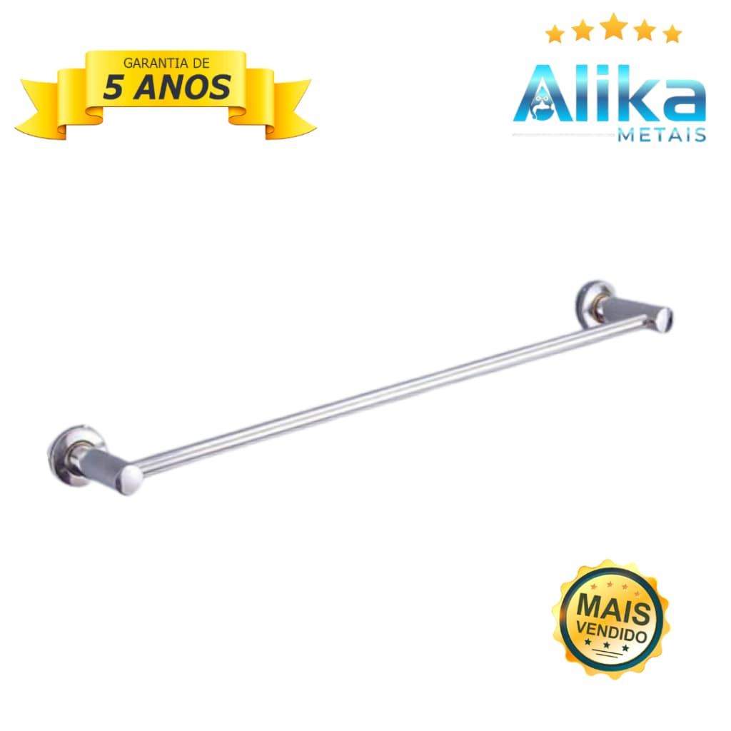 Suporte Toalheiro Banheiro Porta Toalha de Banho Inox