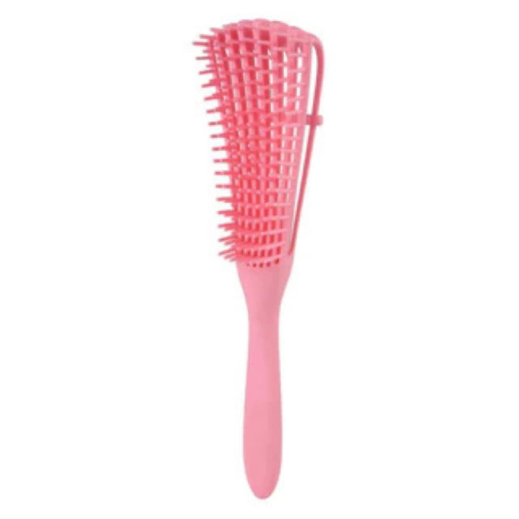 Pente de Cabelo Escova Polvo Multifuncional Cachos Fácil Desembaraço