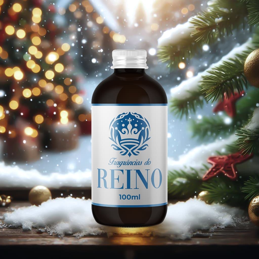 Essência Natalinas 100ml - Hidrossolúvel - Fragrâncias do Reino | A Essência da Magia do Natal