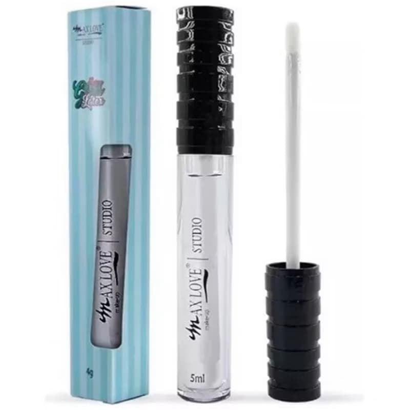Gloss Labial Max Love Transparente Baton Incolor Translucido Hidratante Volume Vegano Barato Sem Cor