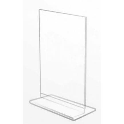 Display T 15x21cm A5 Expositor Balcão Mesa Folder Bar Folha 1 peça