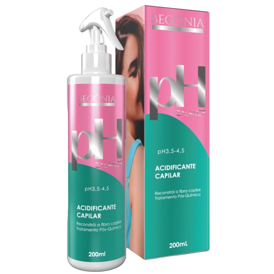 Spray Acidificante Capilar PH Balance - Begônia Gold