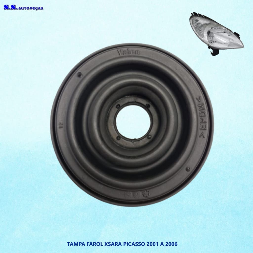 Tampa Borracha Vedação Farol Xsara Picasso 2000 A 2004