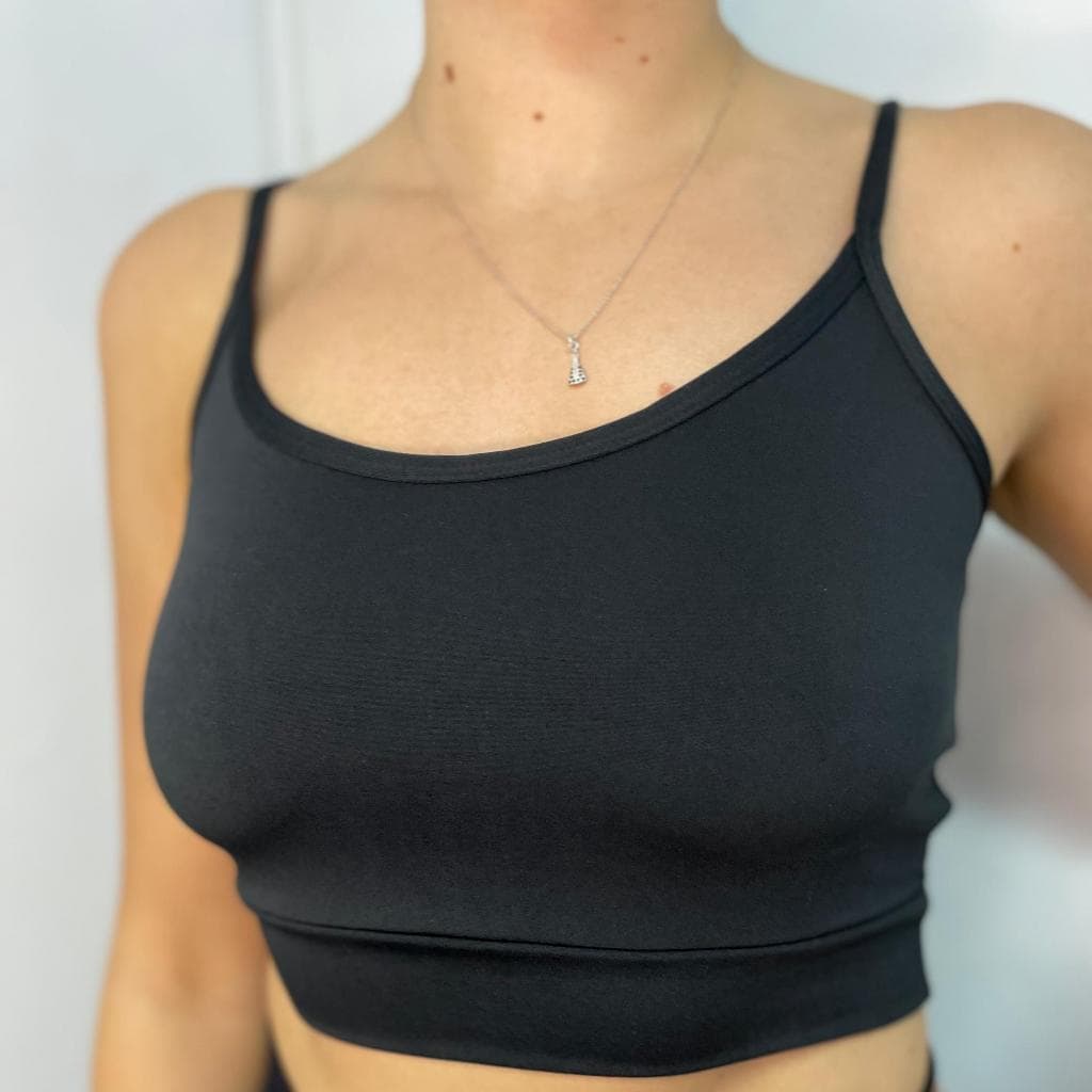 Top Fitness Alça Fina