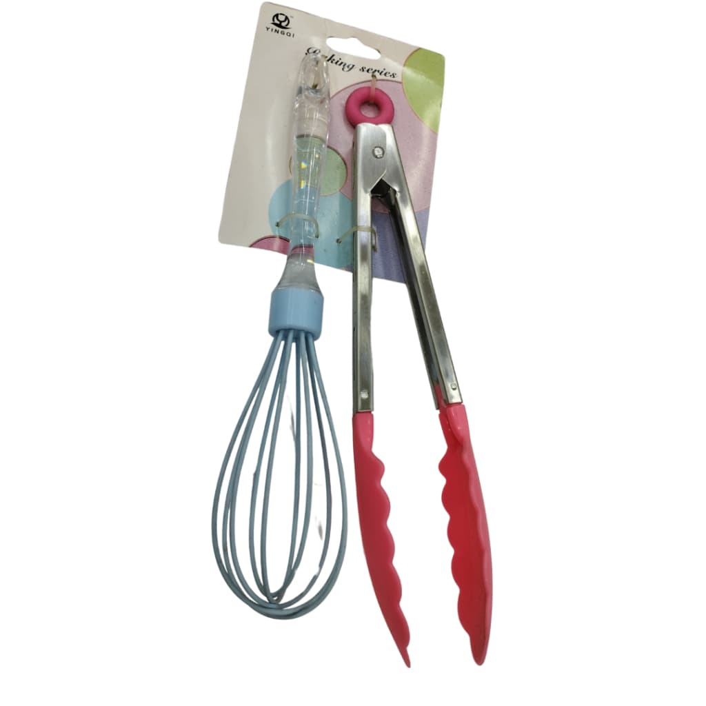 Kit Cozinha Utensílios Culinário Mini Pincel E Espátula , Pagador ,Batedor Fue ,Misturador Manual Silicone