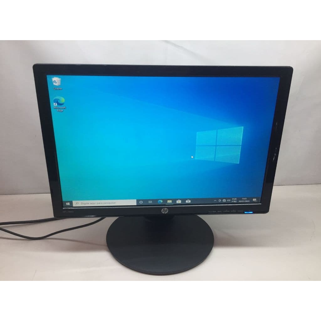 Monitor Hp 19' L190hb Otimo Para Cameras Base Adaptada