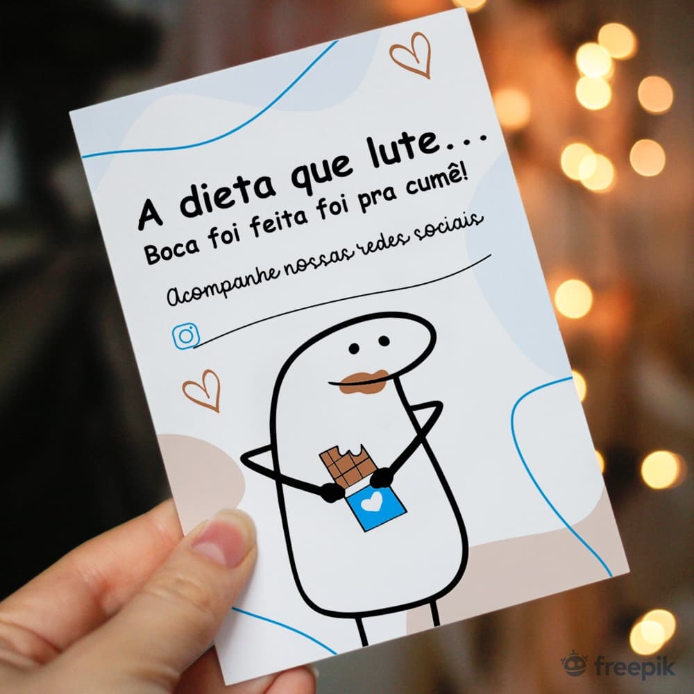 20,40 Cartões Agradecimento Para Negócios Meme Bento A Dieta Que Lute Boca Foi Feita Pra Cumê