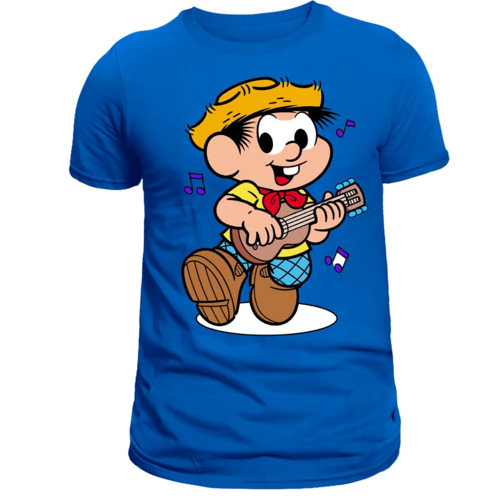 Camisa Camiseta adulto e infantil personagens Turma da Mônica 100% algodão
