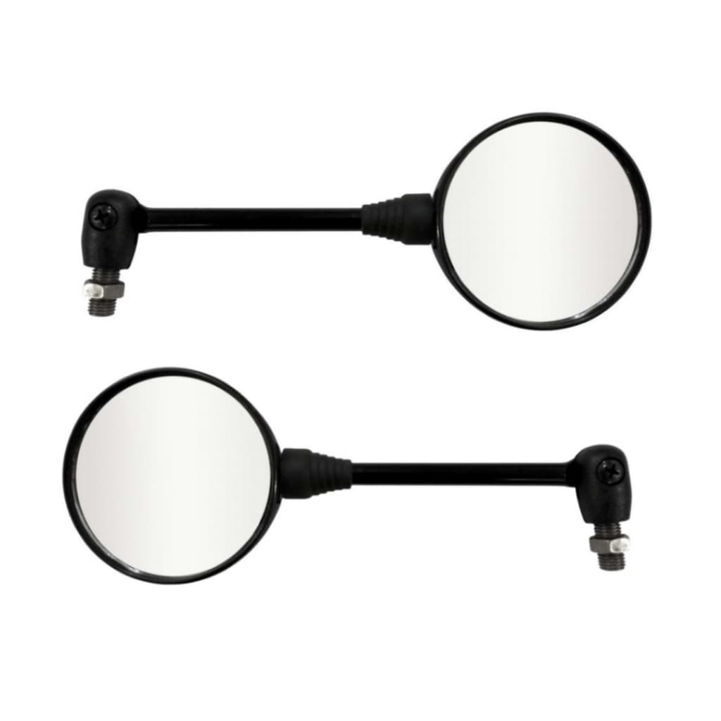 Retrovisor Moto Redondo Articulado Mini Bolinha Para Moto Yamaha