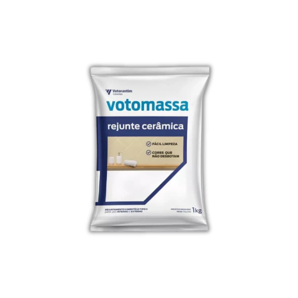 Rejunte Votomassa 1kg Diversas Cores
