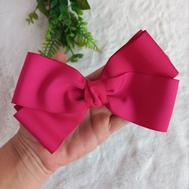 MAXI LAÇO INFANTIL E ADULTO ( PINK , AMARELO GEMA , ROSA CHICLETE E ROSA BEBÊ)