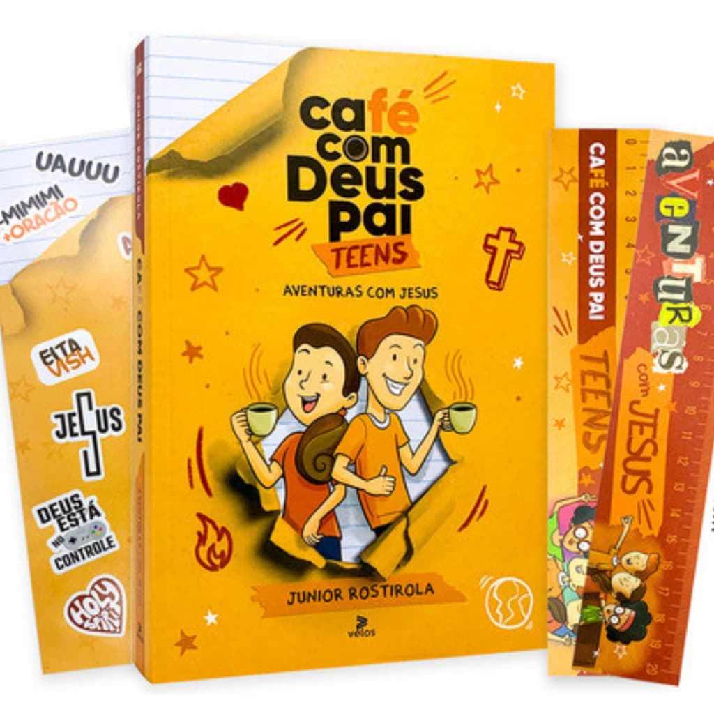 Livro Café Com Deus Pai Teens 2024 - Devocional Para Jovens | Aventuras Com Jesus