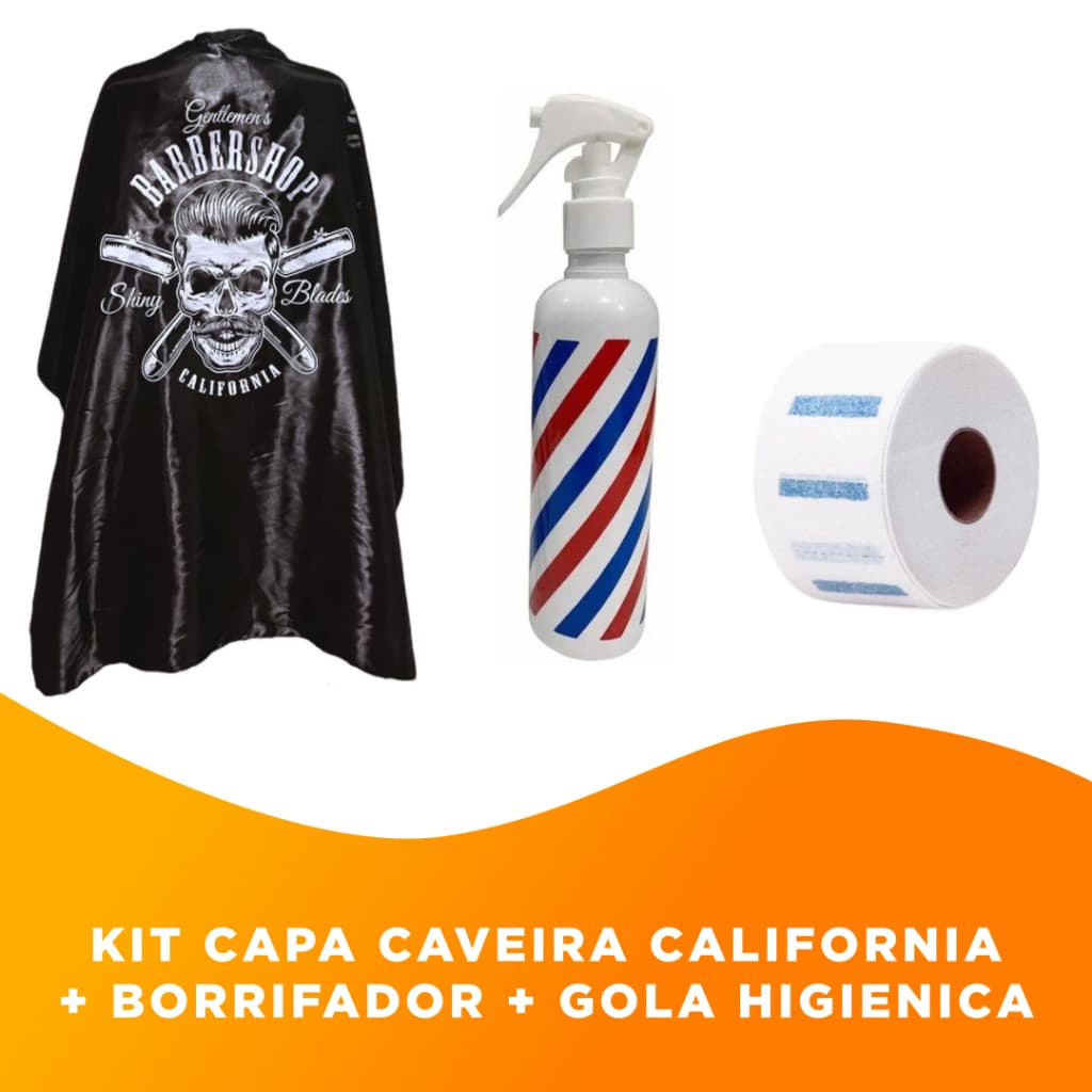 KIT 1 CAPA CETIM ESTAMPADA + 1 BORRIFADOR + 1 ROLO DE GOLA HIGIENICA