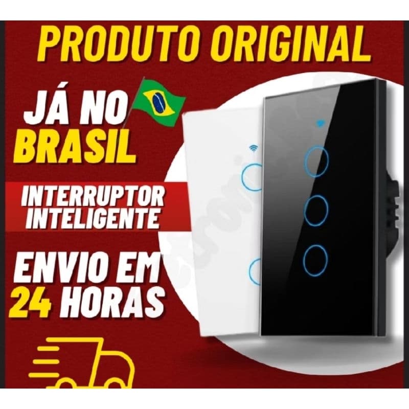 Interruptor inteligente Wifi+RF smart Switch 433 two Wayne control light Switch