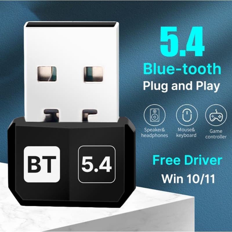 Adaptador USB Bluetooth Adaptadores Bluetooth 5.4