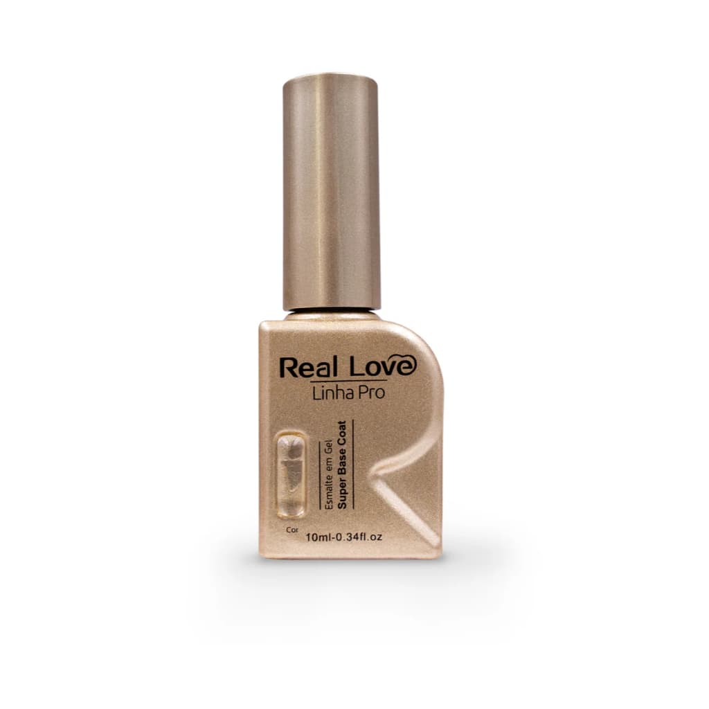 Esmalte em Gel Super Base Coat Real Love Linha Pro - 10ml