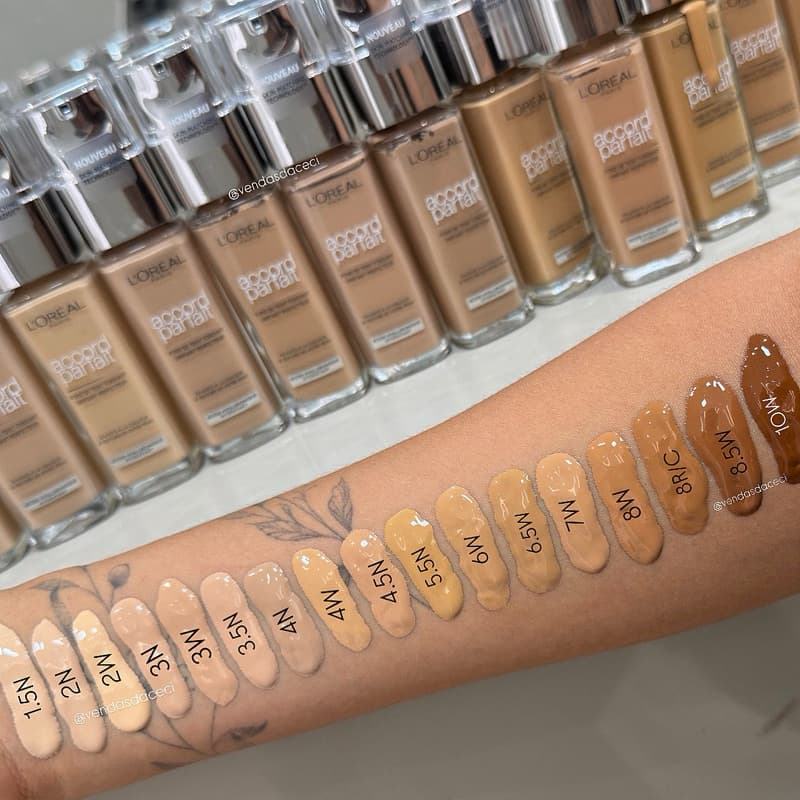 Base Loreal Europeia Accord Parfait (True Match europeia)