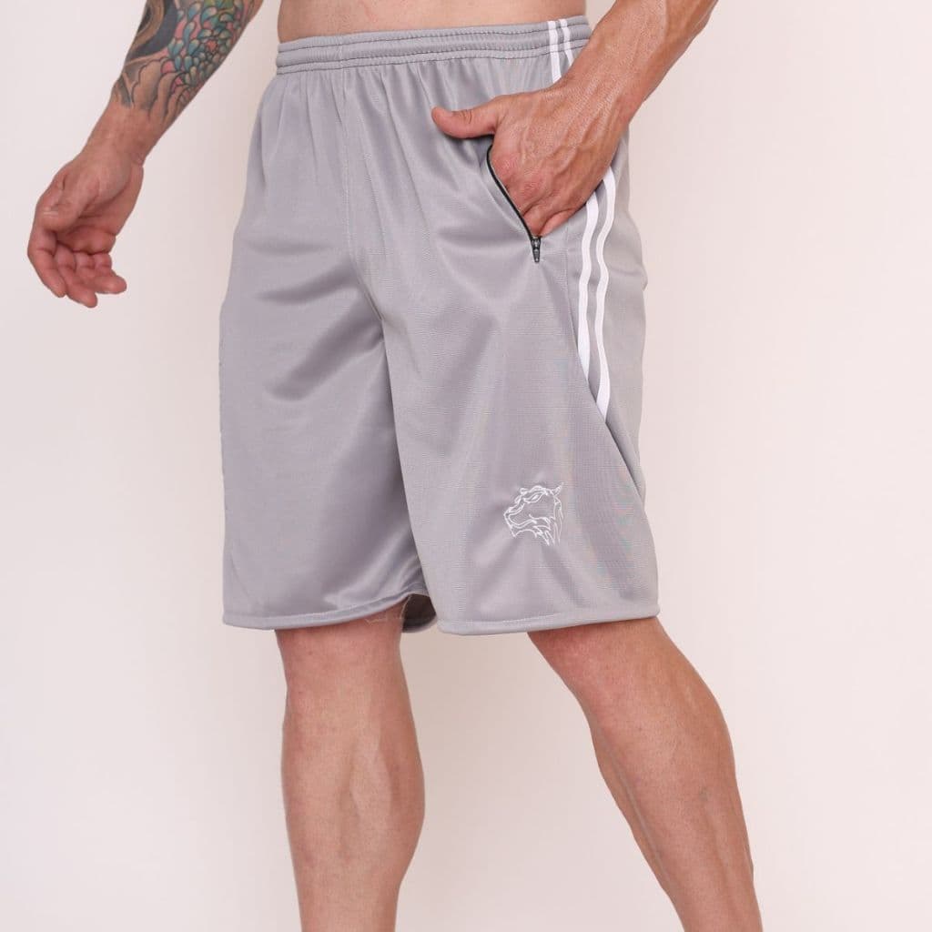 Bermuda/Short Masculina xaan 2 stripe Politéster Com Bolso Llateral Ziper e Cordão