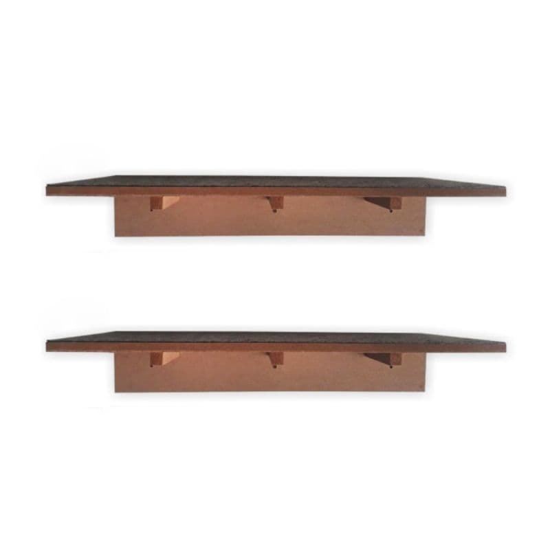 2 Prateleiras arranhador para gatos grandes 50x27 com carpete MDF 15mm