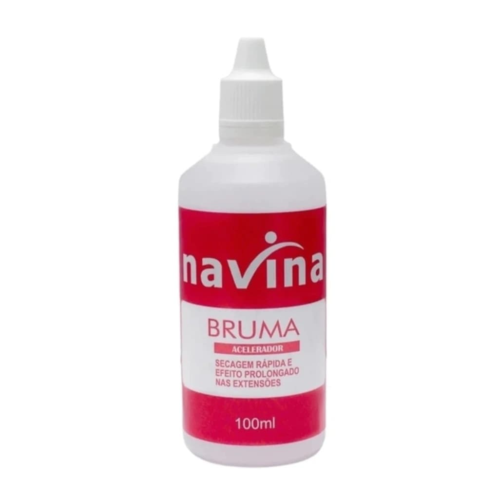 Navina Bruma Aceleradora 100ml para Extensão de Cílios Secagem Rápida