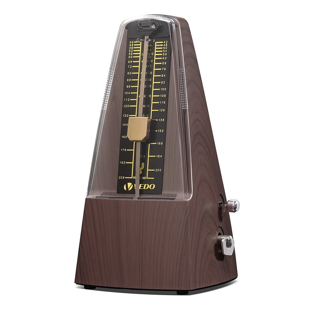 Metrônomos mecânicos para piano, violão, violino, baixo, bateria e outros instrumentos musicais, som alto, alta precisão
