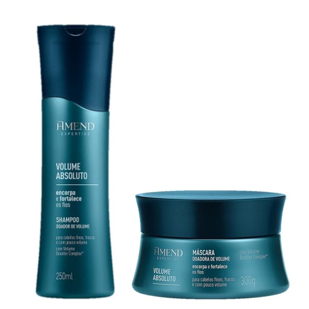 Amend KIT Volume Absoluto Shampoo 250ml + Máscara 300g