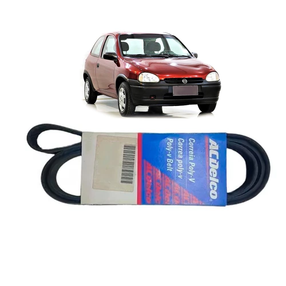 Correia Alternador Poly V Corsa Celta Prisma 19348071 Acdelco