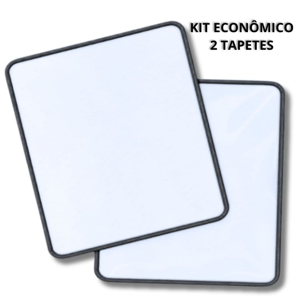 Kit 2 Tapetes Higiênico Lavável Super Absorção 200 Lavagens