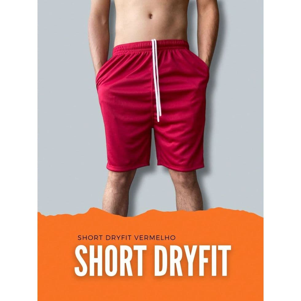Short Calção Bermuda Masculina - Futebol Corrida Academia Piscina Praia