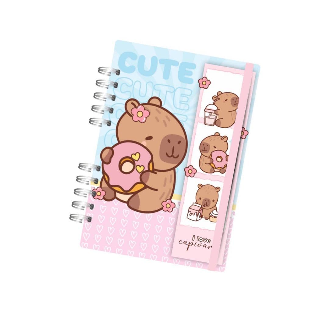 Agenda escolar 2026 capivara cute