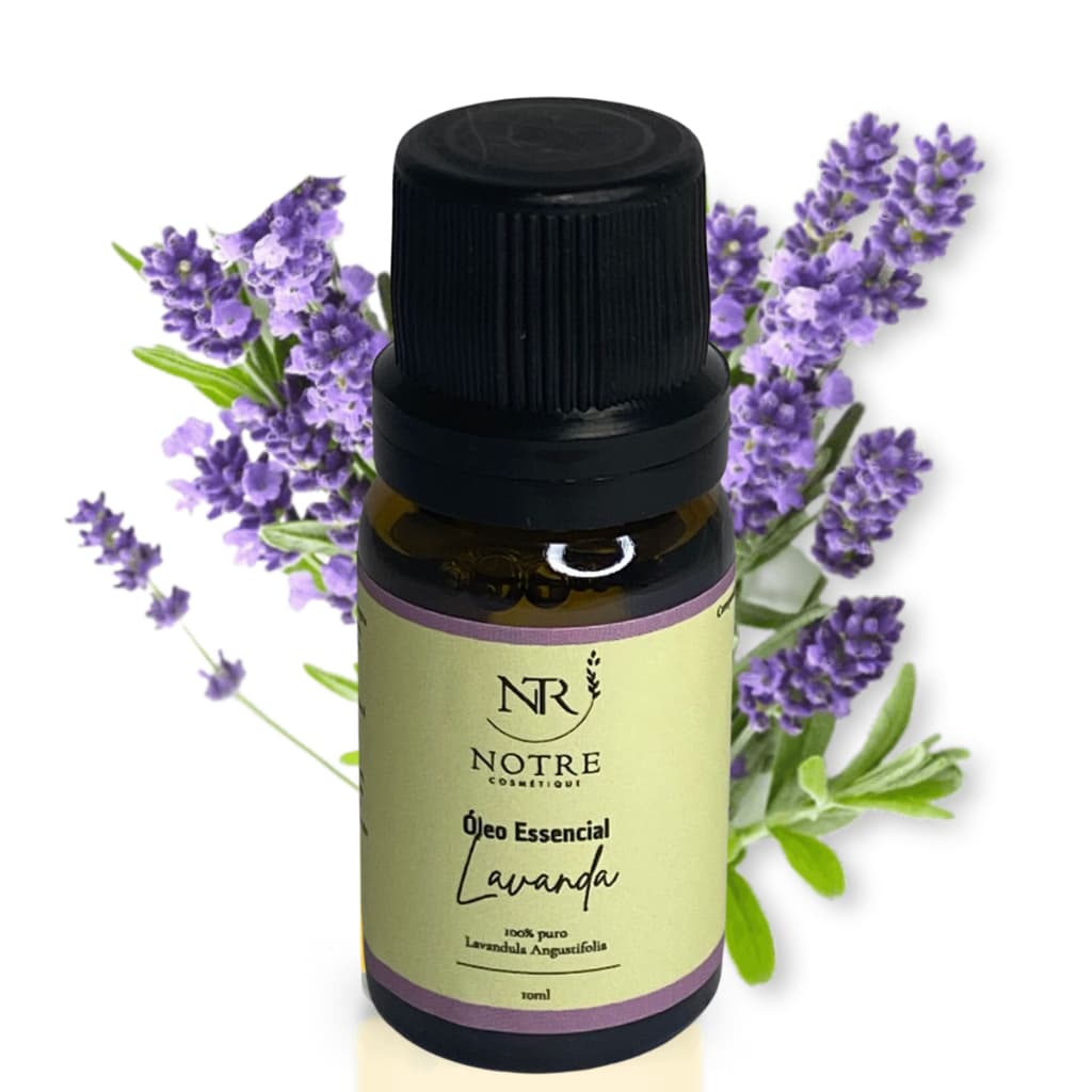 Óleo Essencial de Lavanda 100% Puro 10ml Calmante Natural Relaxante Ansiedade Aromaterapia e Bem-Estar