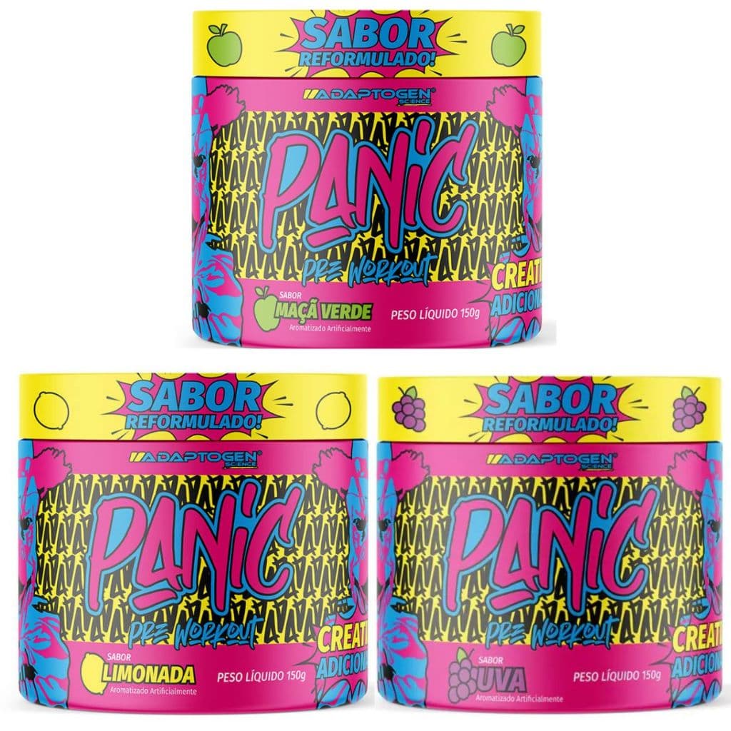 Panic Pré-Treino 150g - ADAPTOGEN SCIENCE