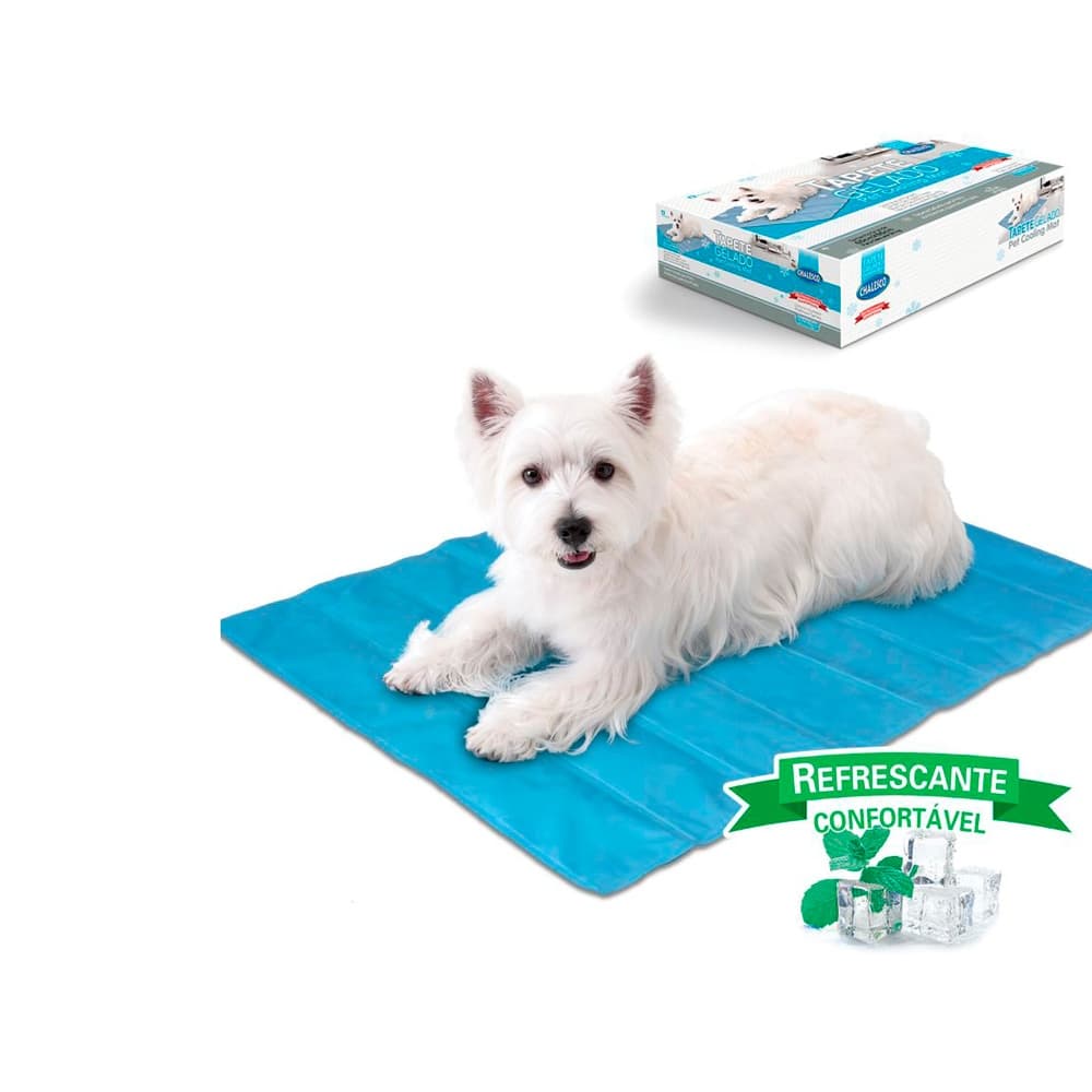 Tapete Gelado Tamanho G 60x90cm Para Cães Chalesco