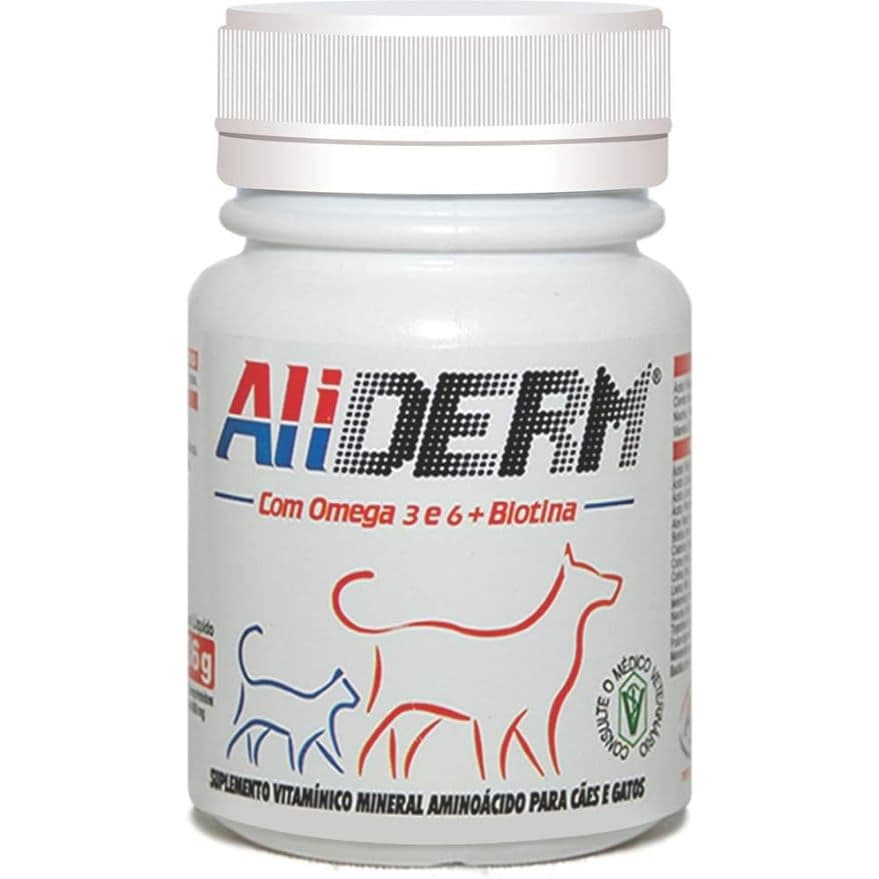Aliderm Pet Alivet 60 Comp. (Pele e Pelo)