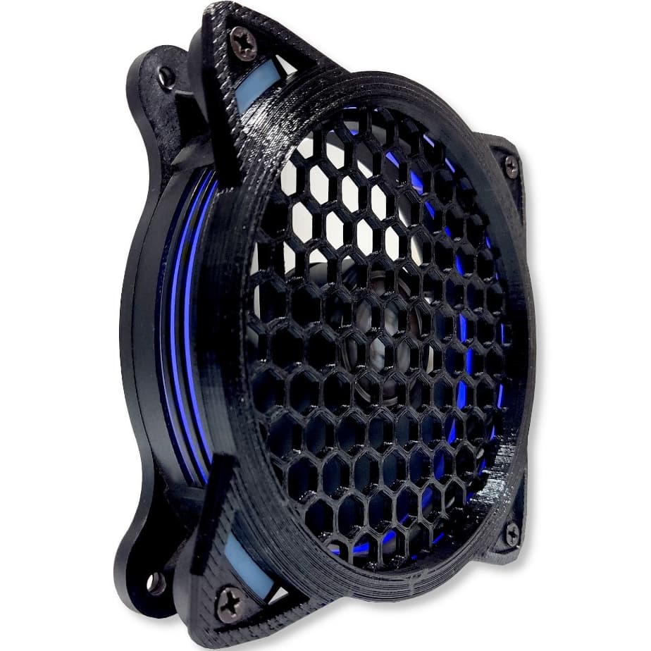 Grade Tela Para Fan Cooler de 120mm Servidor e Desktop Setup PC Gamer Ryzen Intel