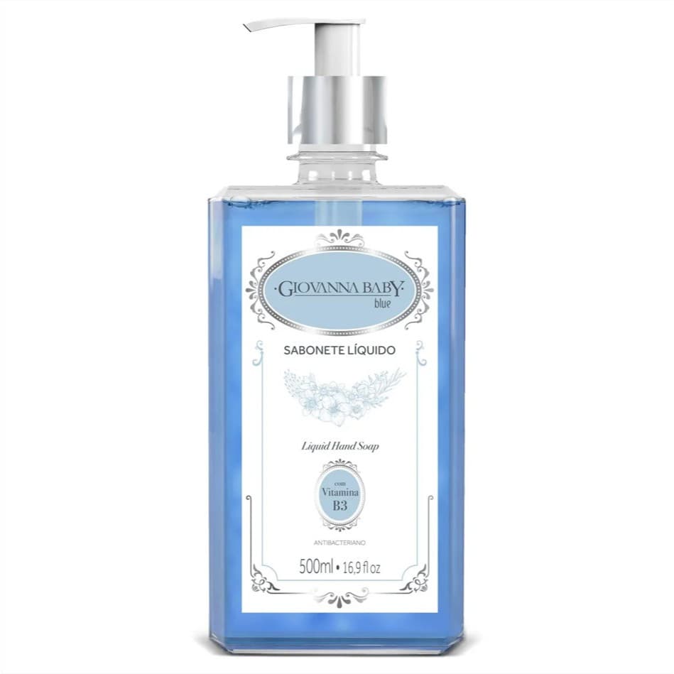 Sabonete Líquido Giovanna Baby Antibacteriano Blue 500ml