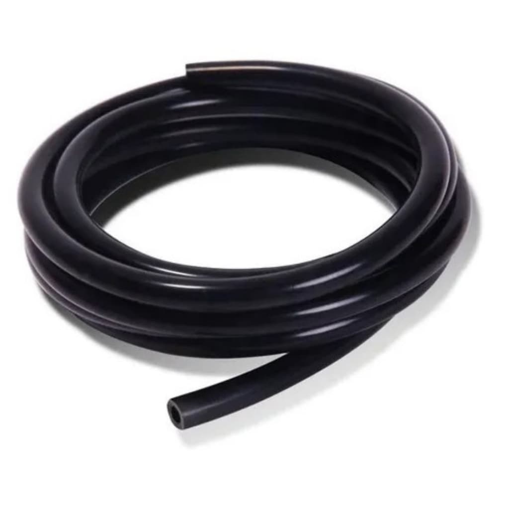 Mangueira De Silicone Preta 4mm P/ Aquário Compressor De Ar