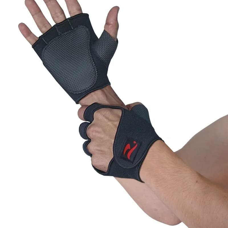Luva Academia Musculação Neoprene Realtex Adulto