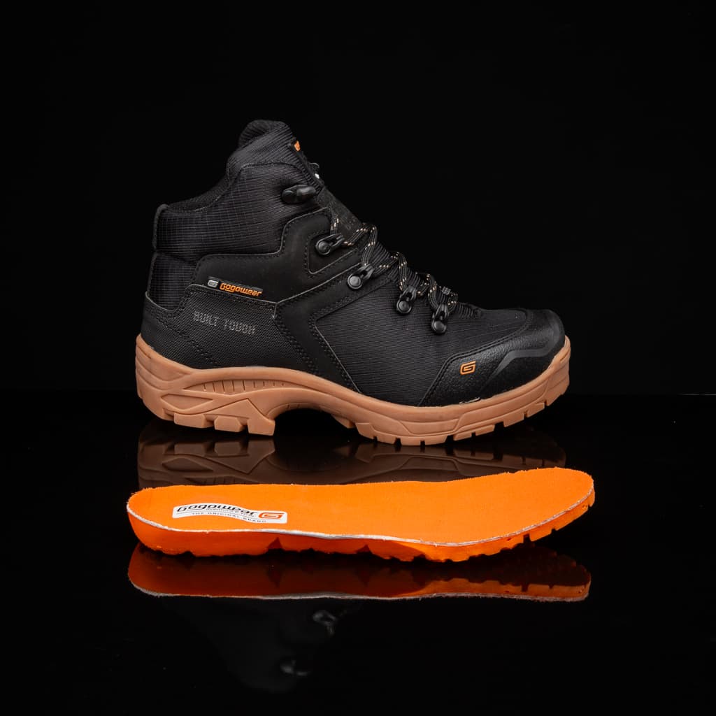 Bota Com CA Bico De PVC Bota Tatica Cano Medio Para Moto e Trilha Bota Original Gogowear Gel