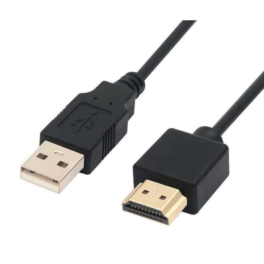 Cabo usb 2.0 para hdmi 50cm, 1 Metro