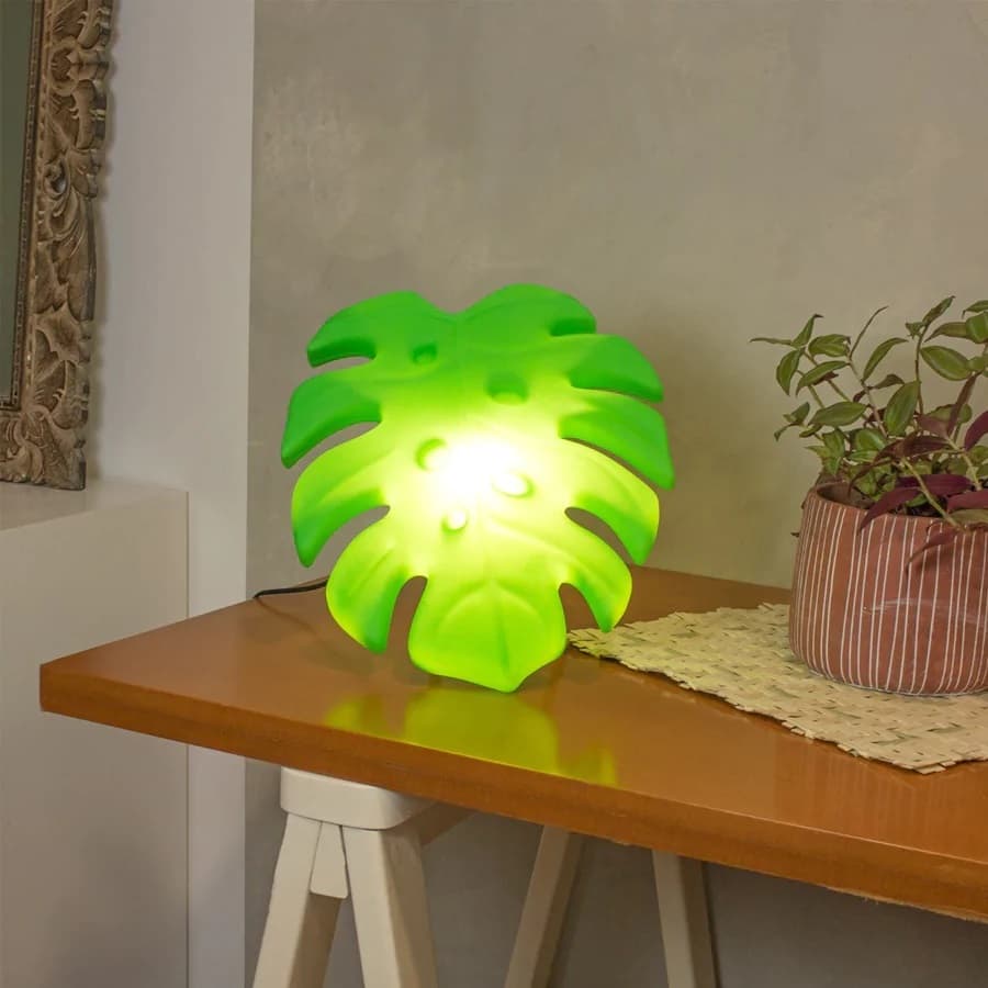 Luminária De Parede Decoração Costela De Adão