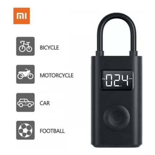 Bomba de Ar Portátil Elétrica Xiaomi Mijia 2D Mini Compressor MJCQB07QWS