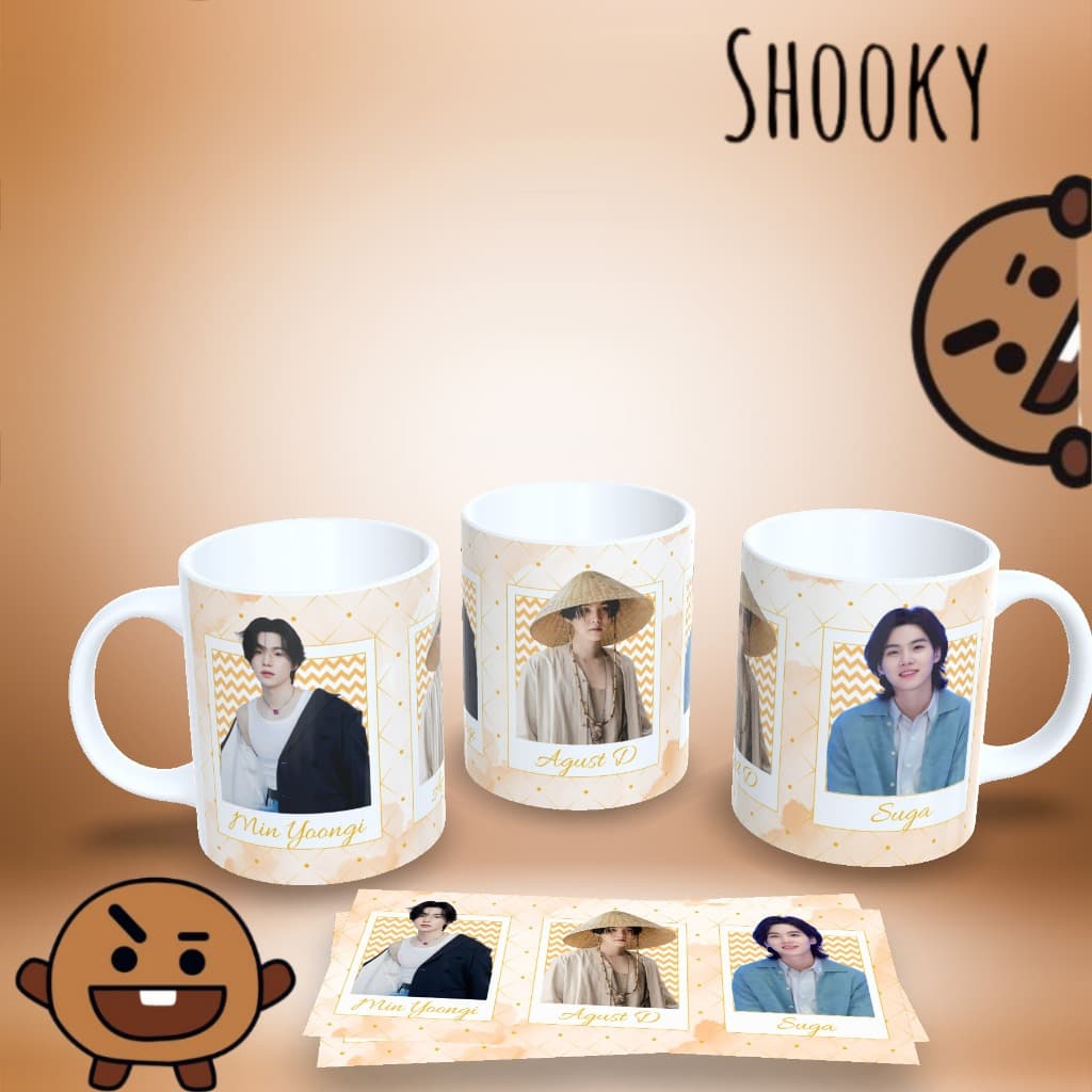 Caneca Personalizada K-Pop - Suga