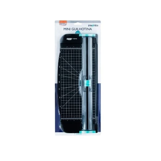 Mini Guilhotina A4 BRW - MINI GUILHOTINA A4 - BLISTER C/ 1UN